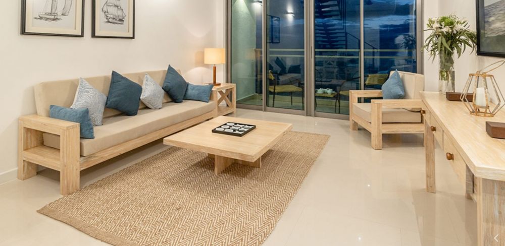 Three Bedroom Apartment With Kitchen, Ocean Front Condominium - Galle 4*