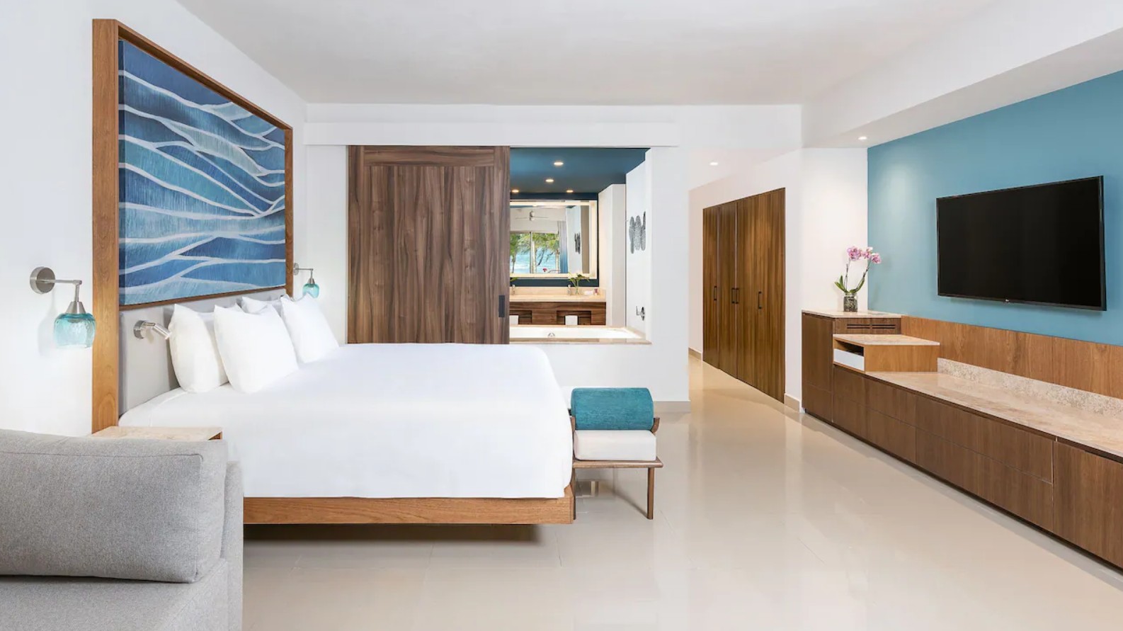 Ocean View Roof Top Master Suite, Hyatt Ziva Riviera Cancun 5*