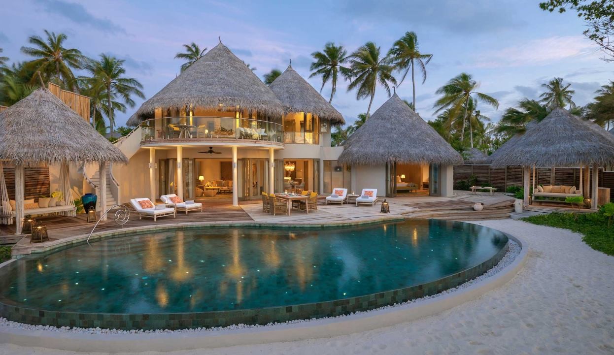 Two Bedroom Beach Residence, The Nautilus Maldives 5*