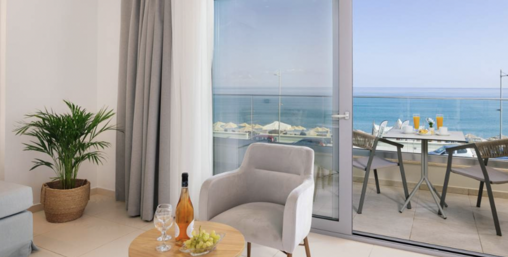 Superior front sea view suite, Batis Hotel 3*