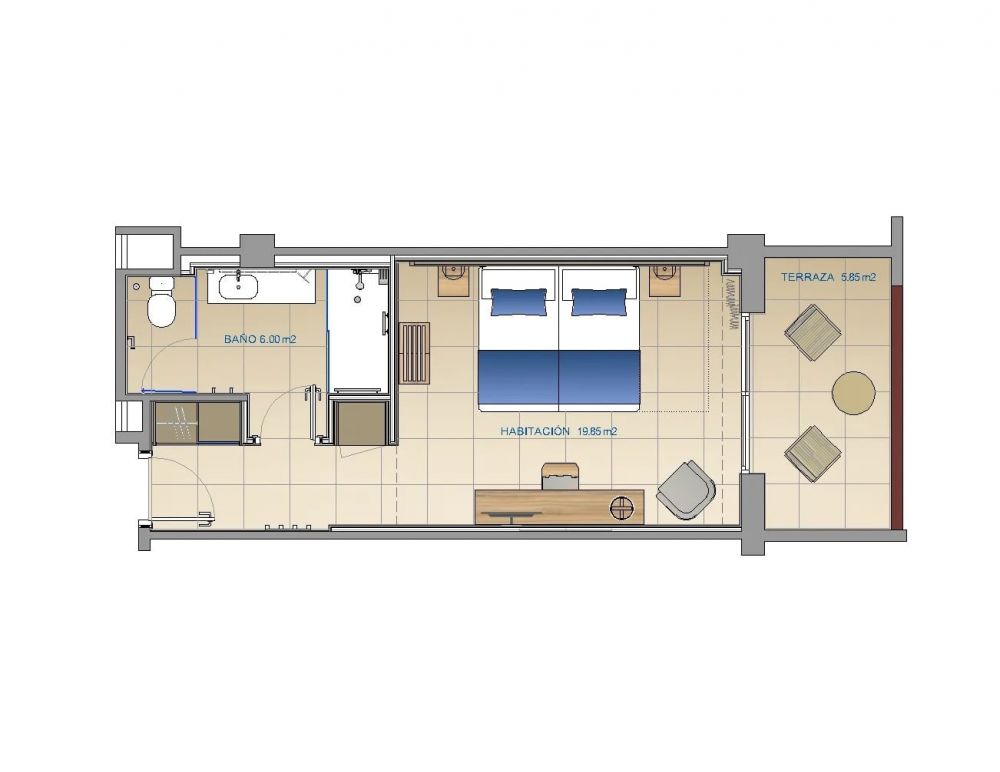 Classic Room, Estival Park Silmar 3*