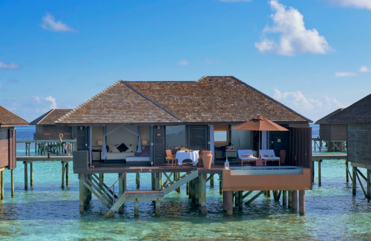 Deluxe Water Villa, Lily Beach Resort Maldives 5*