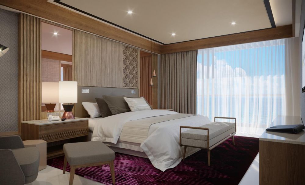 Luxury Presidential One Bedroom Ocean Front Diamond Club, Royalton Splash Riviera Cancun 5*