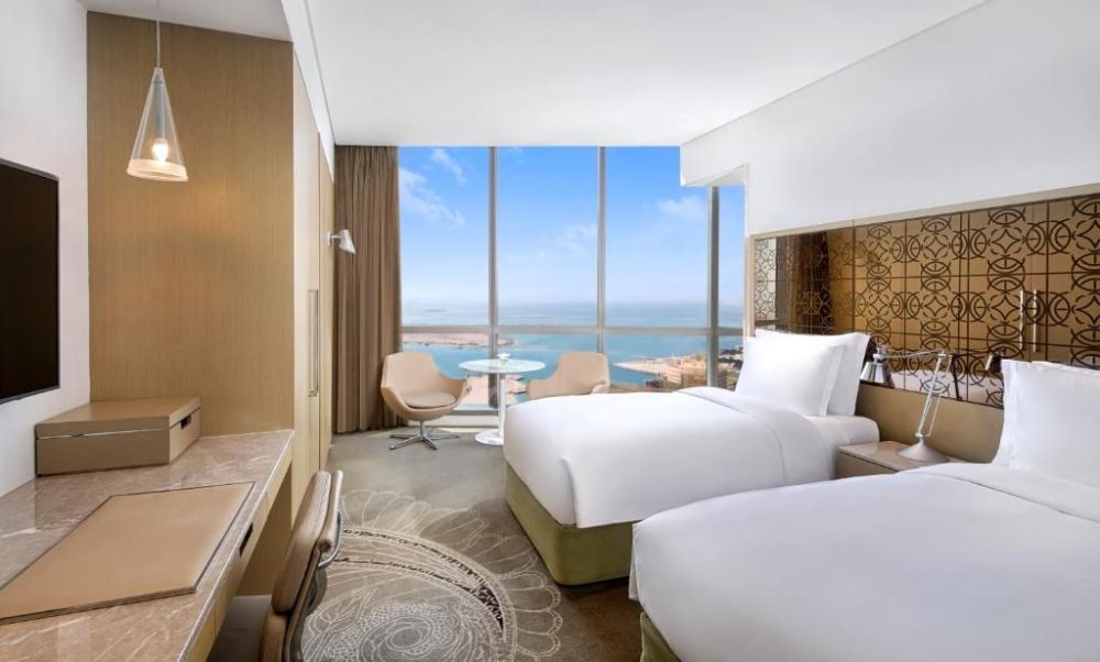 Deluxe Family Room With Sea View, Conrad Abu Dhabi Etihad Towers 5*