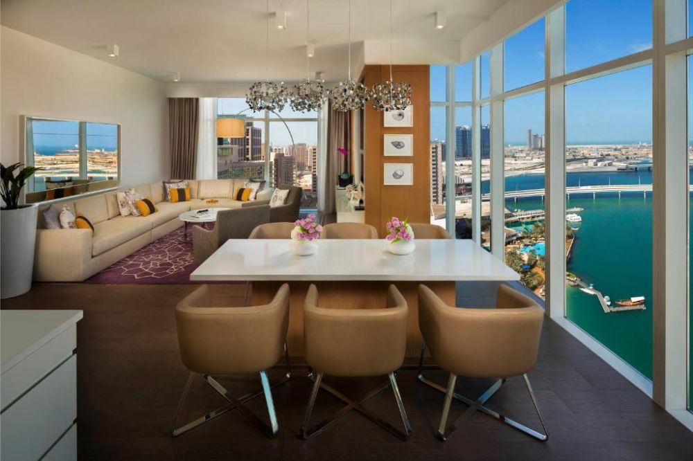 Sea View 3 Bedroom Apartment, Beach Rotana Residences Abu Dhabi 5*