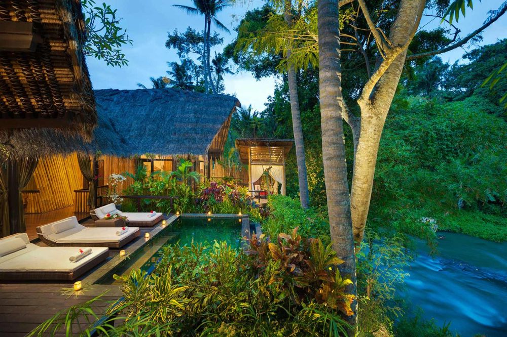 Two Bedroom Riverfront Suite with Private Pool, Fivelements Retreat Bali 4*