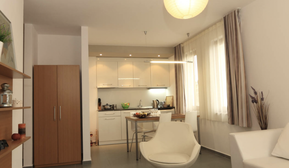 One-bedroom apartment with kitchenette, View Apartments 3*