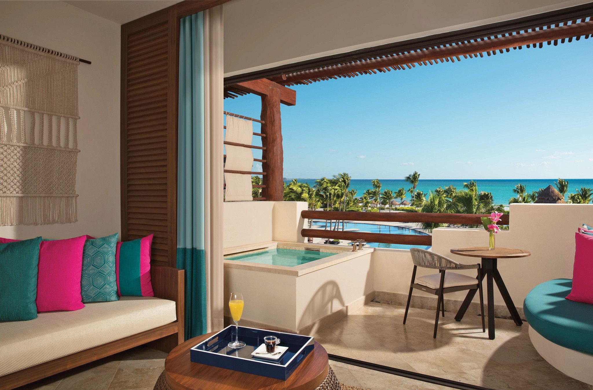 Preferred Club Junior Suite Ocean/ Ocean Front View, Secrets Maroma Beach Riviera Cancun | Adults Only 5*