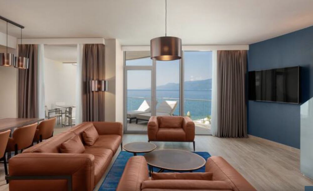 Three Bedroom Duplex Seaview Villa, Hilton Rijeka Costabella Beach Resort & Spa 5*