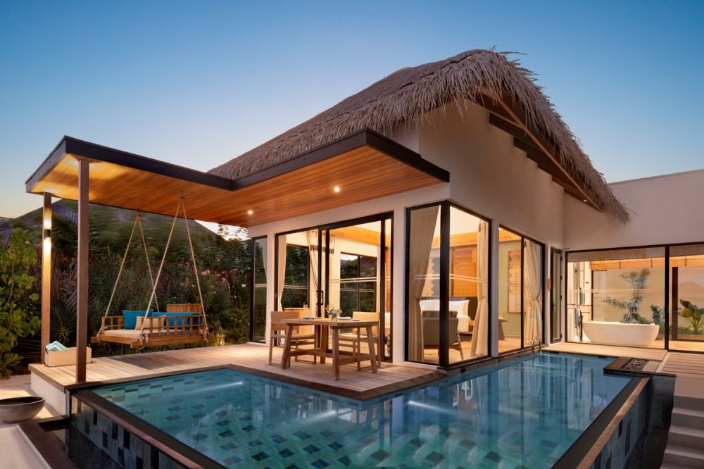 One-bedroom Beach Pool Villa, Hilton Maldives Amingiri Resort & SPA 5*