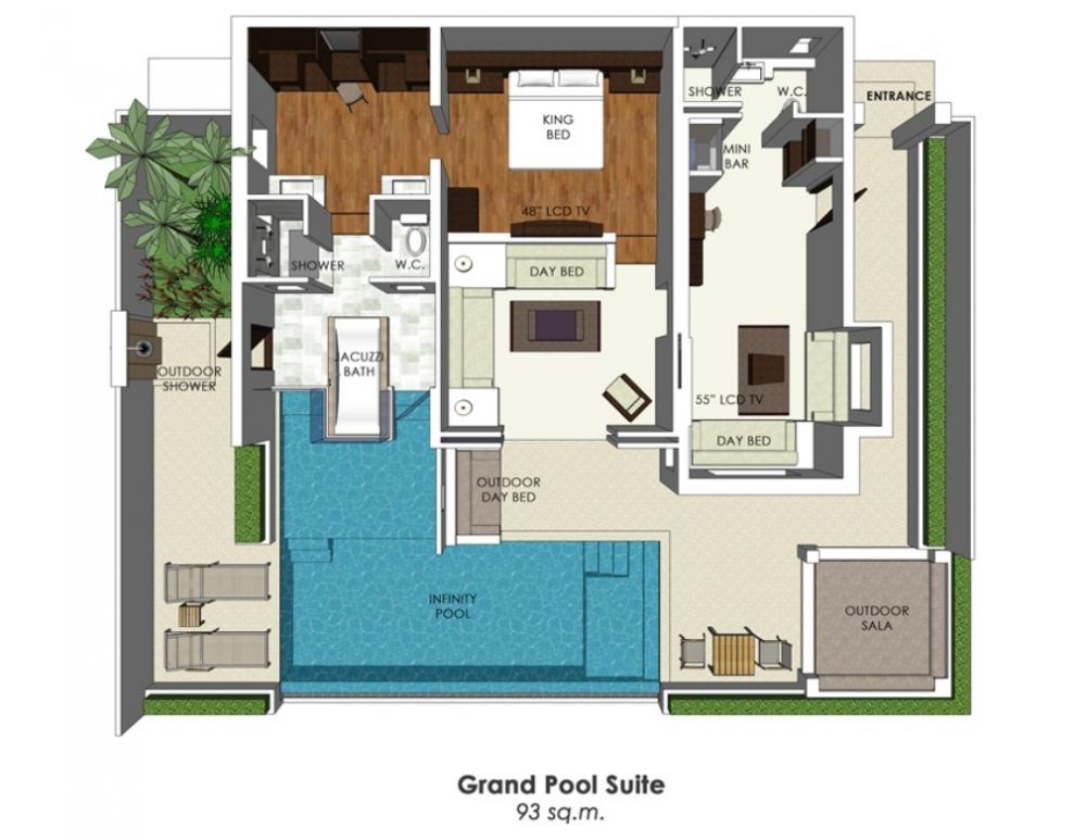 Grand Pool Suite, The Racha 5*