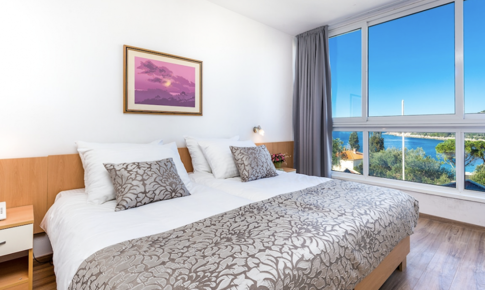 Triple Room with Sea View, Hotel Adriatic Dubrovnik 2*