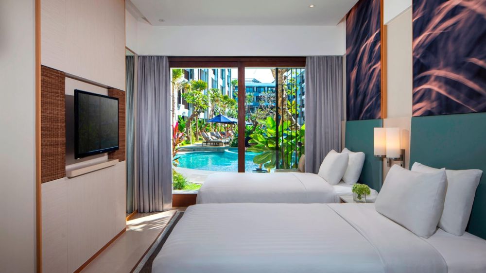 Deluxe GV/PV/Pool Terrace, Courtyard by Marriott Bali Seminyak Resort 5*