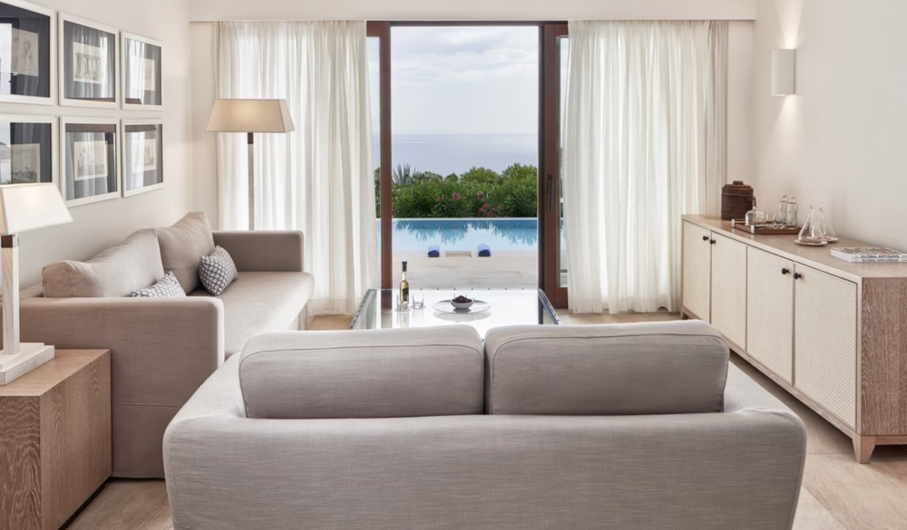 Mediterranean Maisonette Suite Sea View Private Pool, Blue Palace a Luxury Collection Resort and Spa 5*