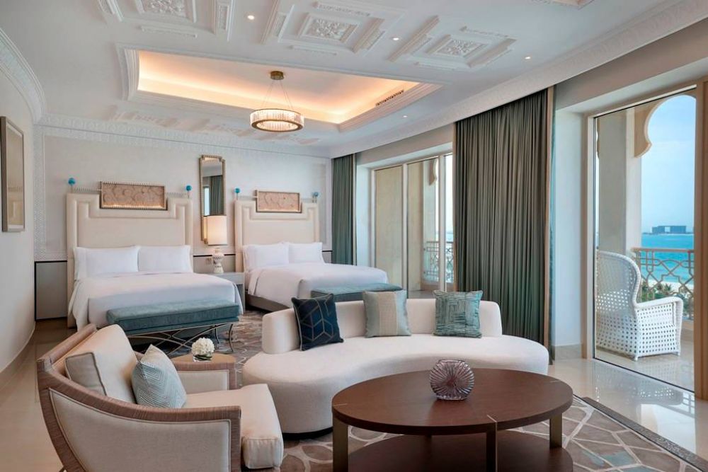 Two Queen Beds Premier Ocean View Room, Waldorf Astoria Ras Al Khaimah 5*