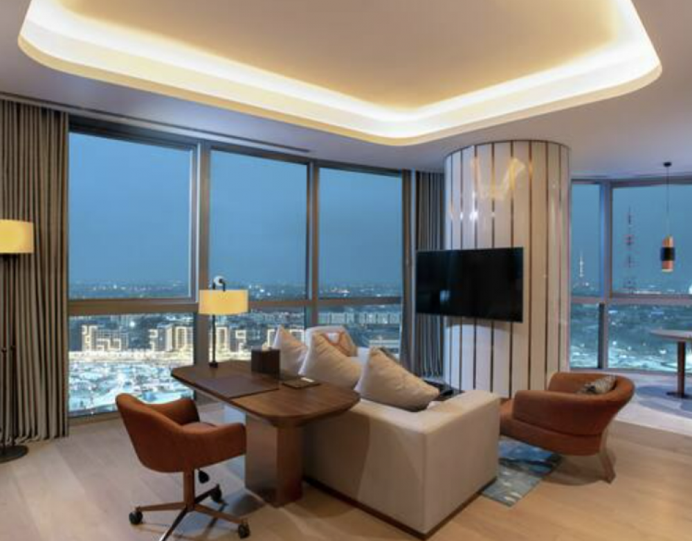 Corner Suite Room, Hilton Tashkent City 5*