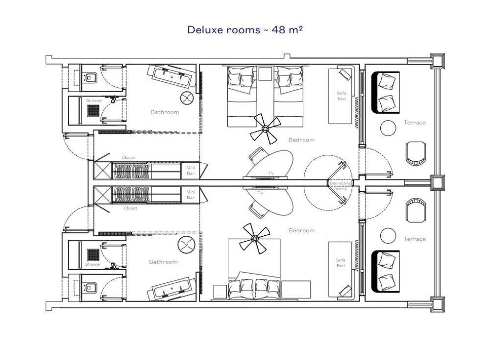 Deluxe Room, Constance C Mauritius 4*