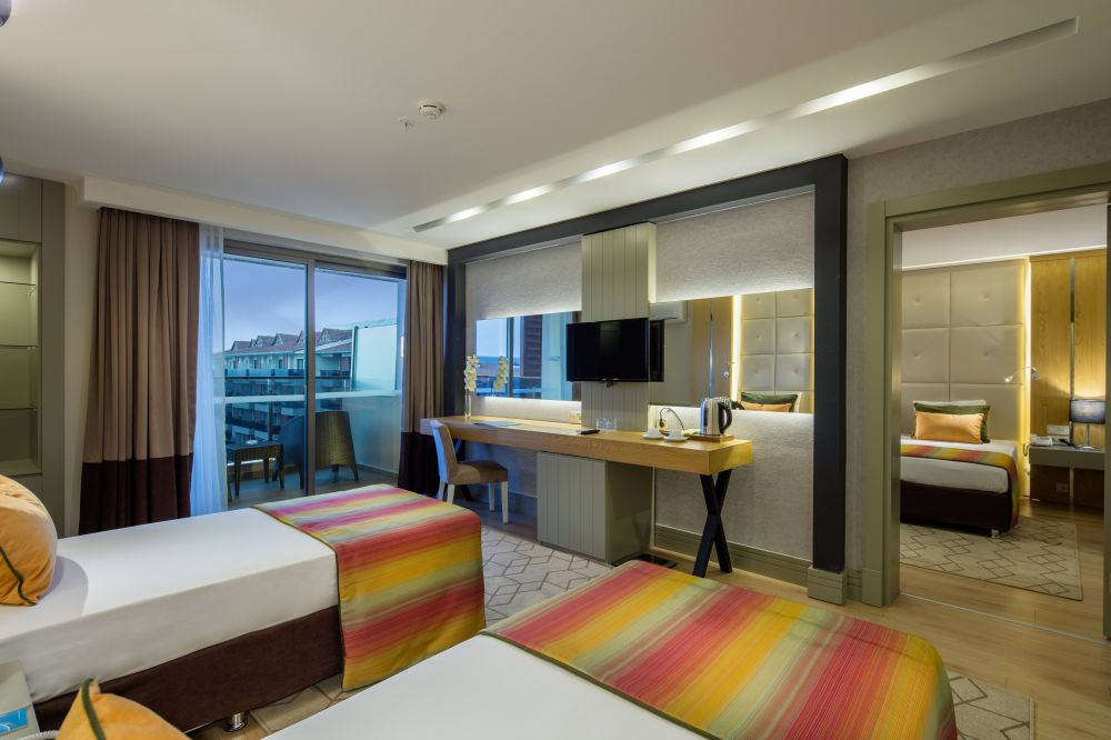 Deluxe Family Room Sea View, Selge Beach Resort & Spa 4*