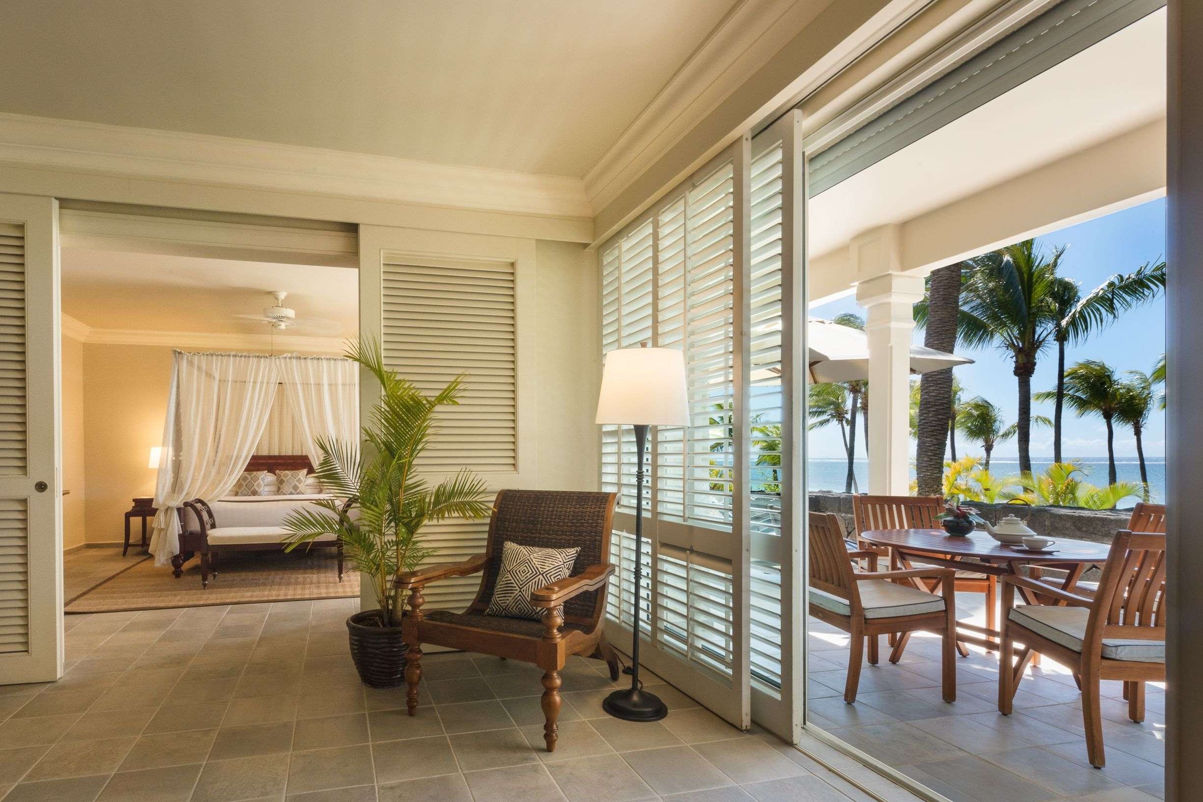 Colonial Ocean Front Suite, The Residence Mauritius 5*