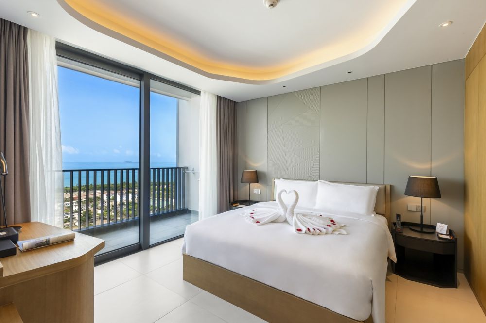 One-Bedroom Superior Ocean View, Oakwood Apartment Sanya 4*