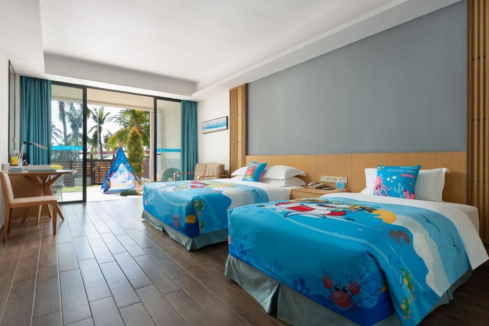 Poolside garden parent-child courtyard house, South China Hotel 4*