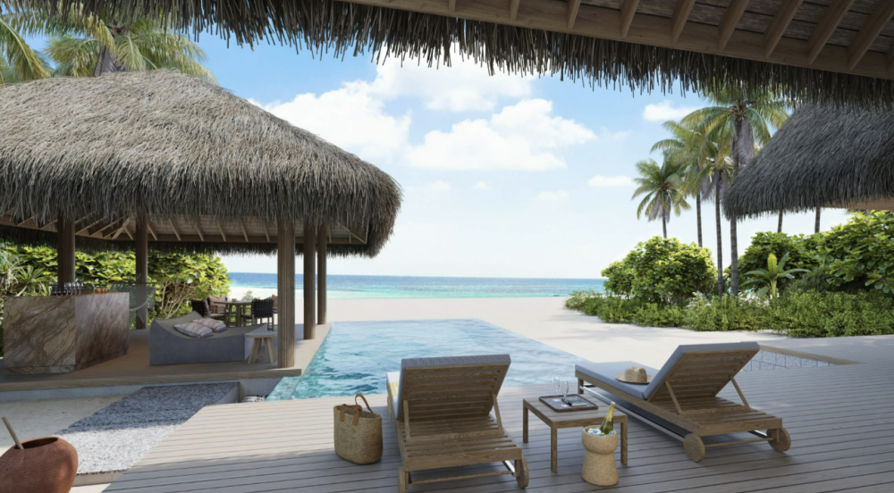 Beach Retreat With Pool, Six Senses Kanuhura 5* Deluxe (ex. Kanuhura Maldives) 5*