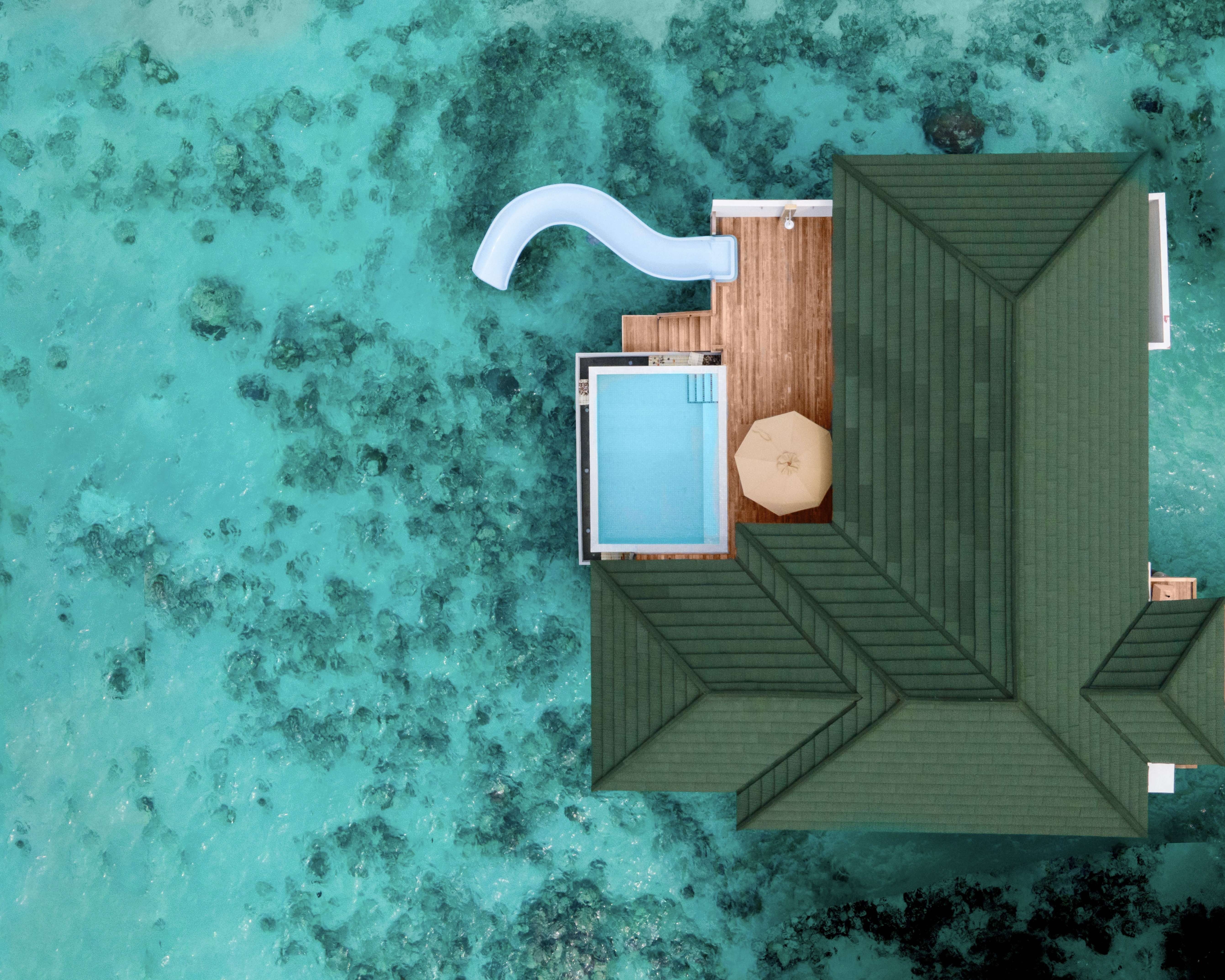 Water Pavilion + Slide, Siyam World Maldives 5*