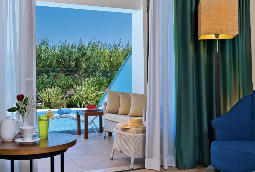 SUPERIOR DELUXE DOUBLE ROOM SHARING POOL, Cavo Spada Luxury Sports & Leisure Resort & Spa Giannoulis 5*