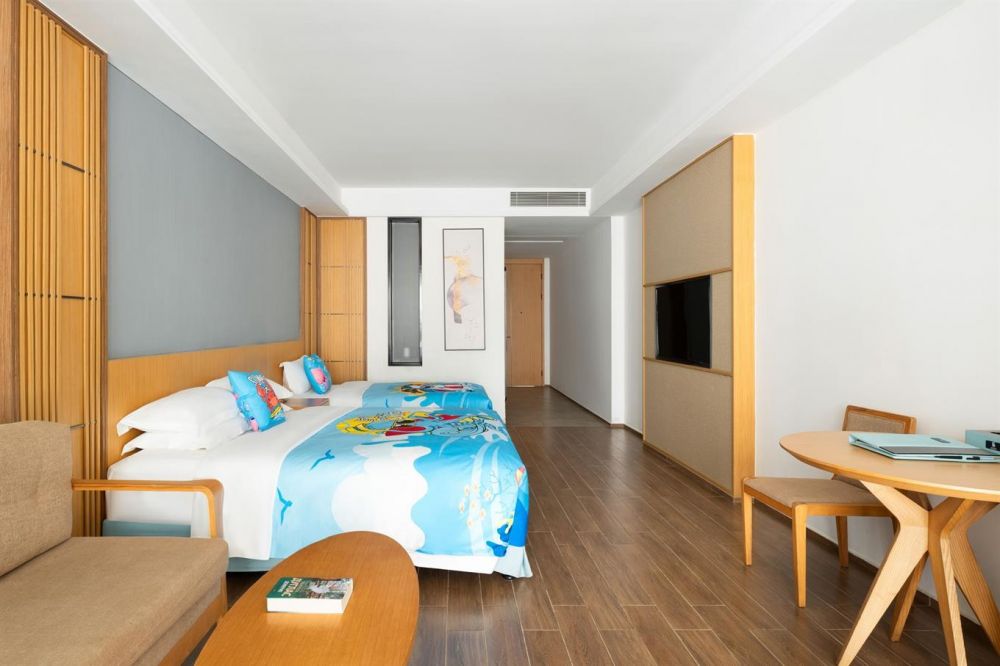 Poolside garden parent-child courtyard house, South China Hotel 4*