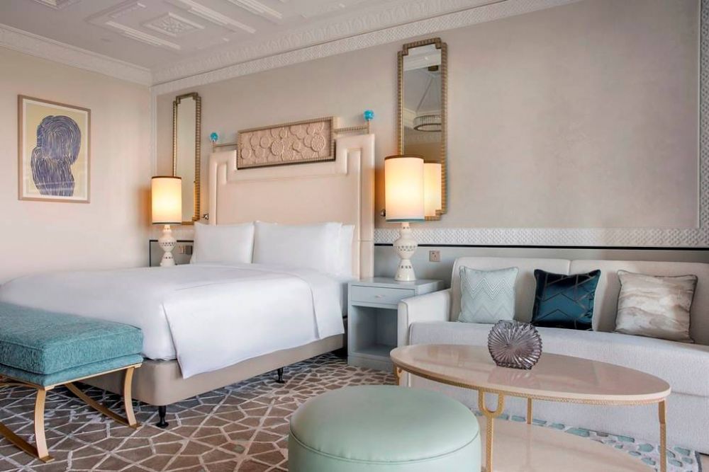 King Premier Room with Golf View Balcony, Waldorf Astoria Ras Al Khaimah 5*