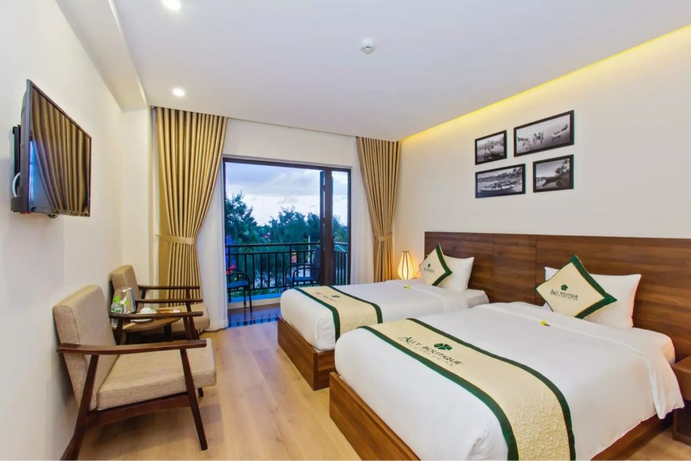 Grand Deluxe Twin, Ally Beach Boutique Hotel Hoian 4*
