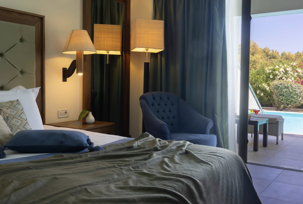 SUPERIOR DELUXE DOUBLE ROOM SHARING POOL, Cavo Spada Luxury Sports & Leisure Resort & Spa Giannoulis 5*