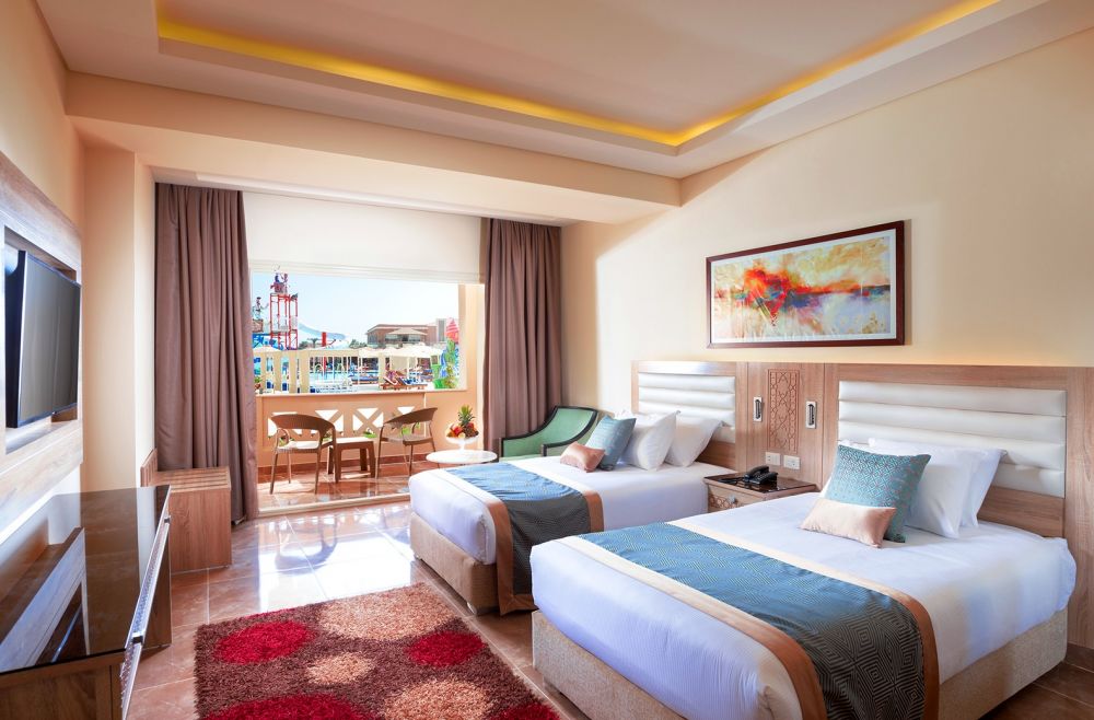 Standard GV/PV, Albatros Aqua Blu Resort Hurghada (ex. Sea World Resort) 4*