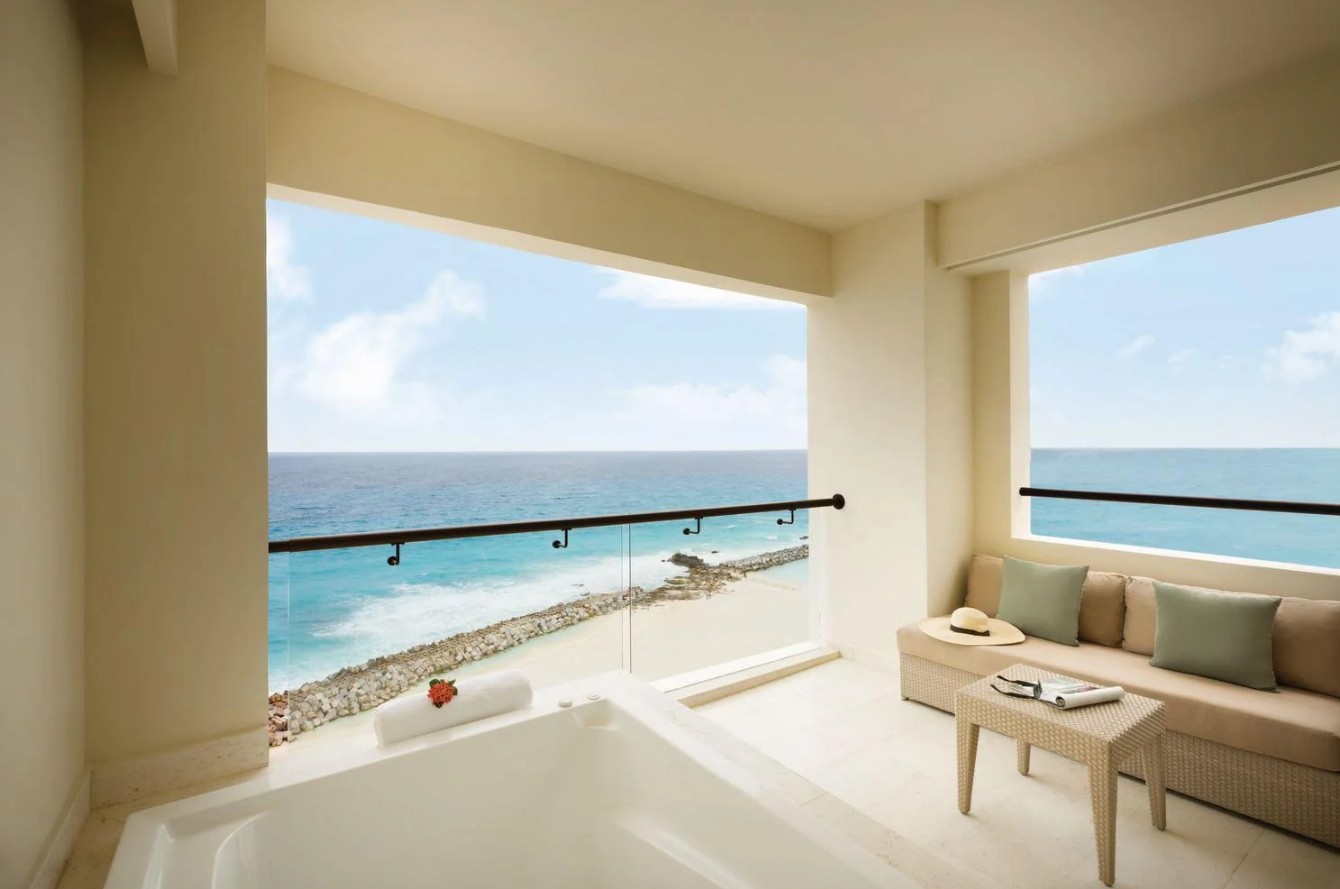 Turquoize Ocean Front Master Double/ King, Hyatt Ziva Cancun | Adults Only Section 5*