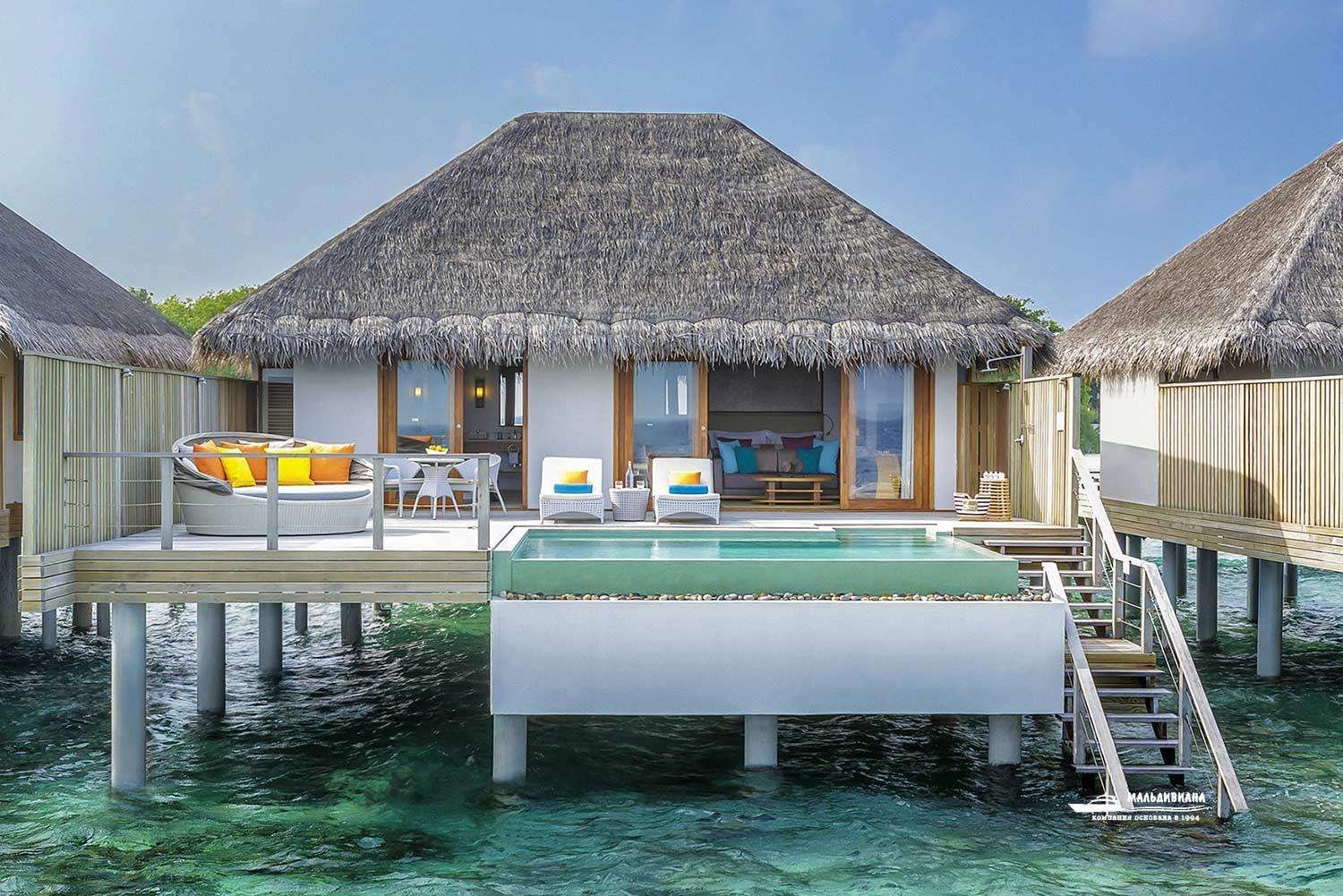 Overwater Pool Villa, Dusit Thani Maldives 5*