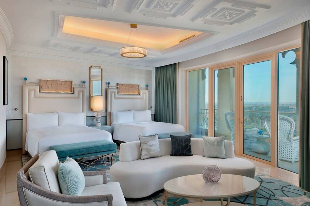 Two Queen Beds Deluxe Room, Waldorf Astoria Ras Al Khaimah 5*