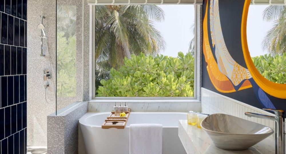 Two Bedroom Beachfront Pavilion, Avani+ Fares Maldives Resort 5*