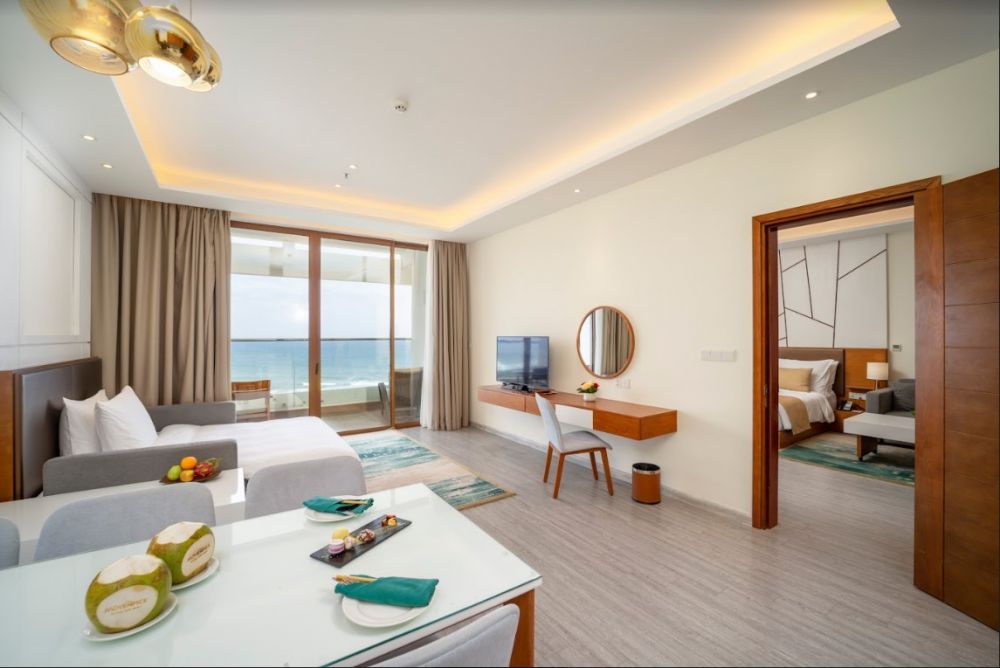 Residence Sea View Interconnect Sofa Bed/Twin, Movenpick Resort Cam Ranh 5*