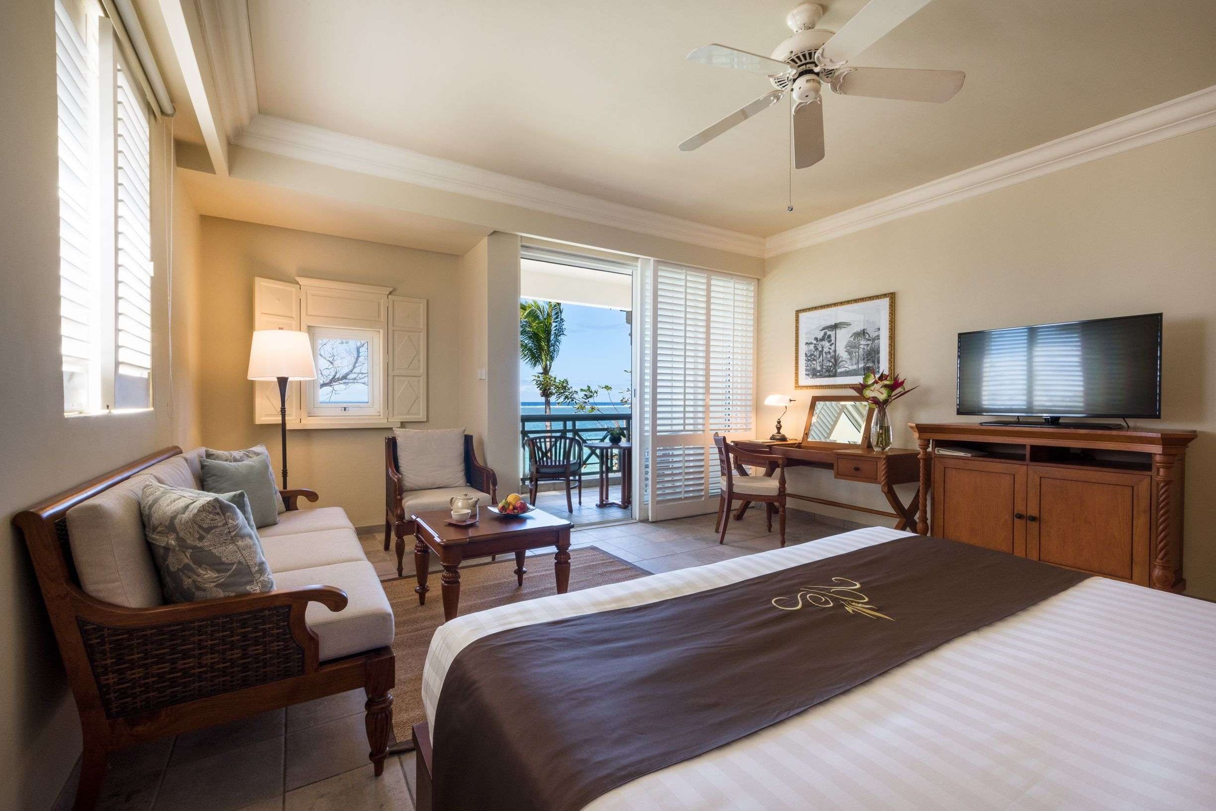 Colonial Ocean Front Room, The Residence Mauritius 5*