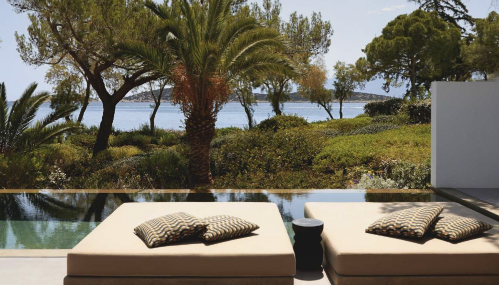 2 Bedroom Villa Seafront Private Pool, Minos Beach Art Hotel 5*