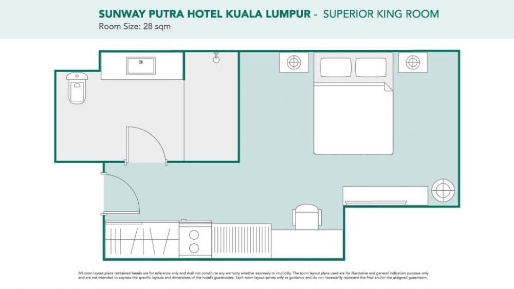 Superior Room, Sunway Putra Hotel, Kuala Lumpur 5*