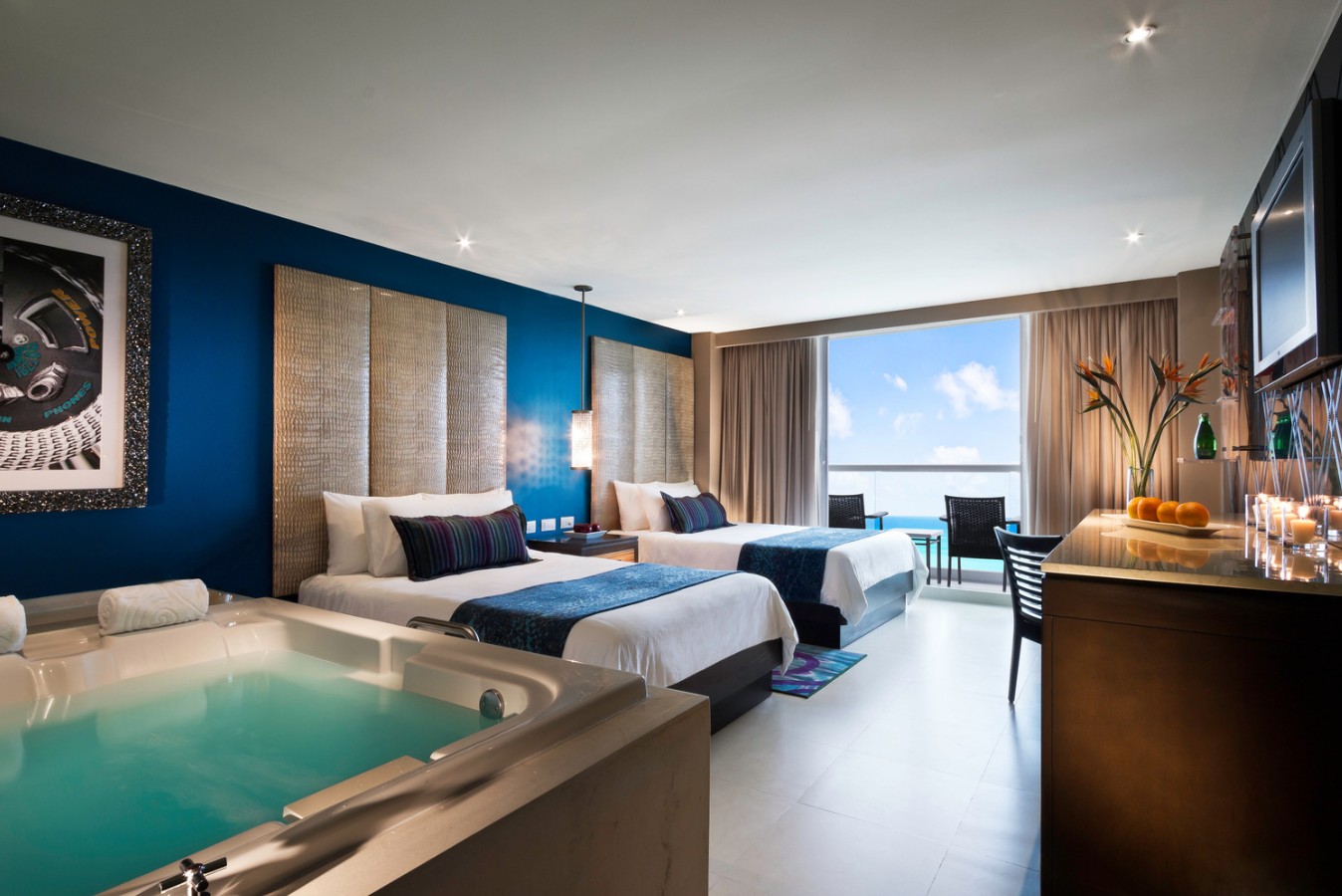 Deluxe Ocean View, Hard Rock Hotel Cancun 5*