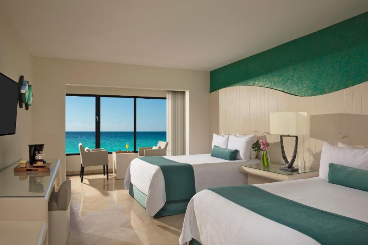 Deluxe OV/ With Balcony, Now Emerald Cancun Resort & Spa 5*