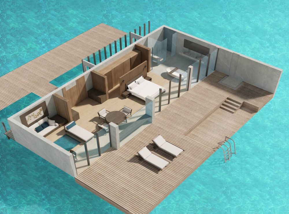 Overwater Villa, The Westin Maldives Miriandhoo Resort 5*