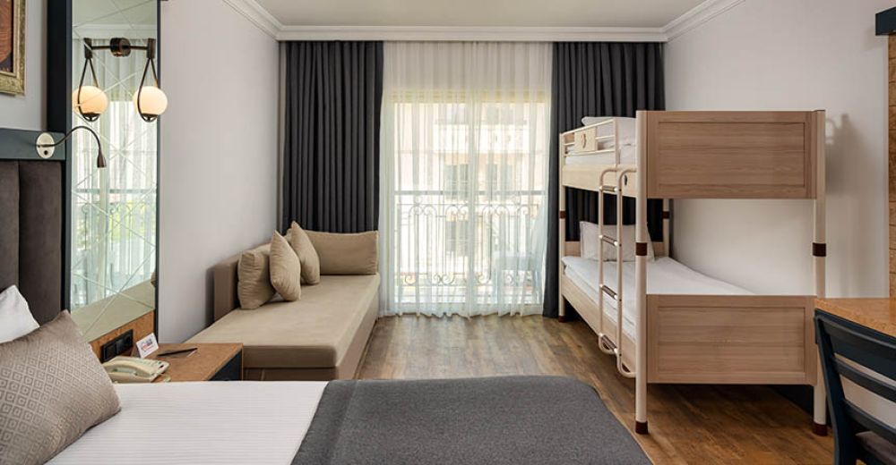 Quadriple Standard Rooms, DOBEDAN Exclusive Hotel Belek (ex. Alva Donna Exclusive Belek) 5*