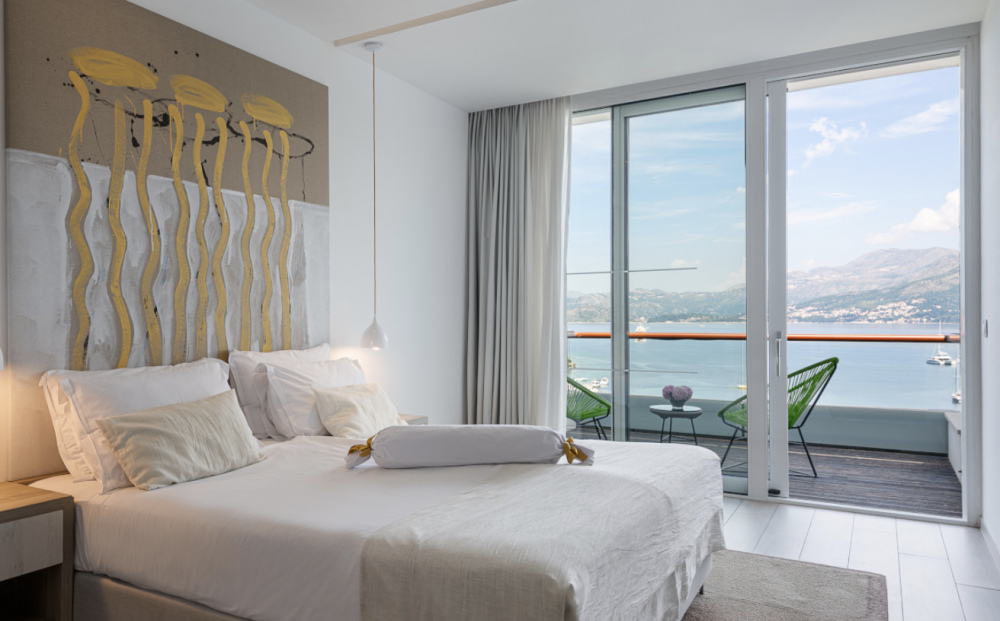 Executive Sea View Room with Balcony, Cavtat Hotel 3*