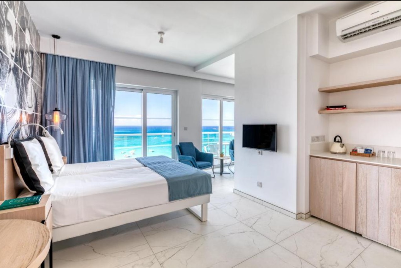 Deluxe Studio Sea View, The King Jason Protaras - Designed for Adults 4*