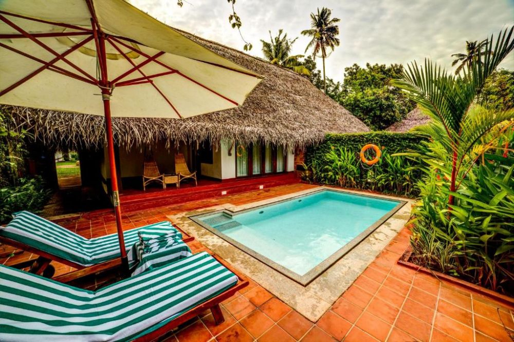 Garden Villa With Pvt Pool A/C, Marari Beach Resort 4*