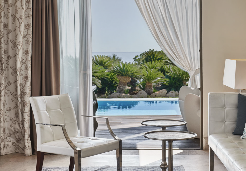 Queen's Maisonette private pool, Aquagrand of Lindos Exclusive Deluxe Resort 5*