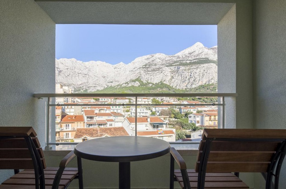 Double Standard Room Hill/City Side/Sea Side with Balcony, Park Hotel Makarska 4*